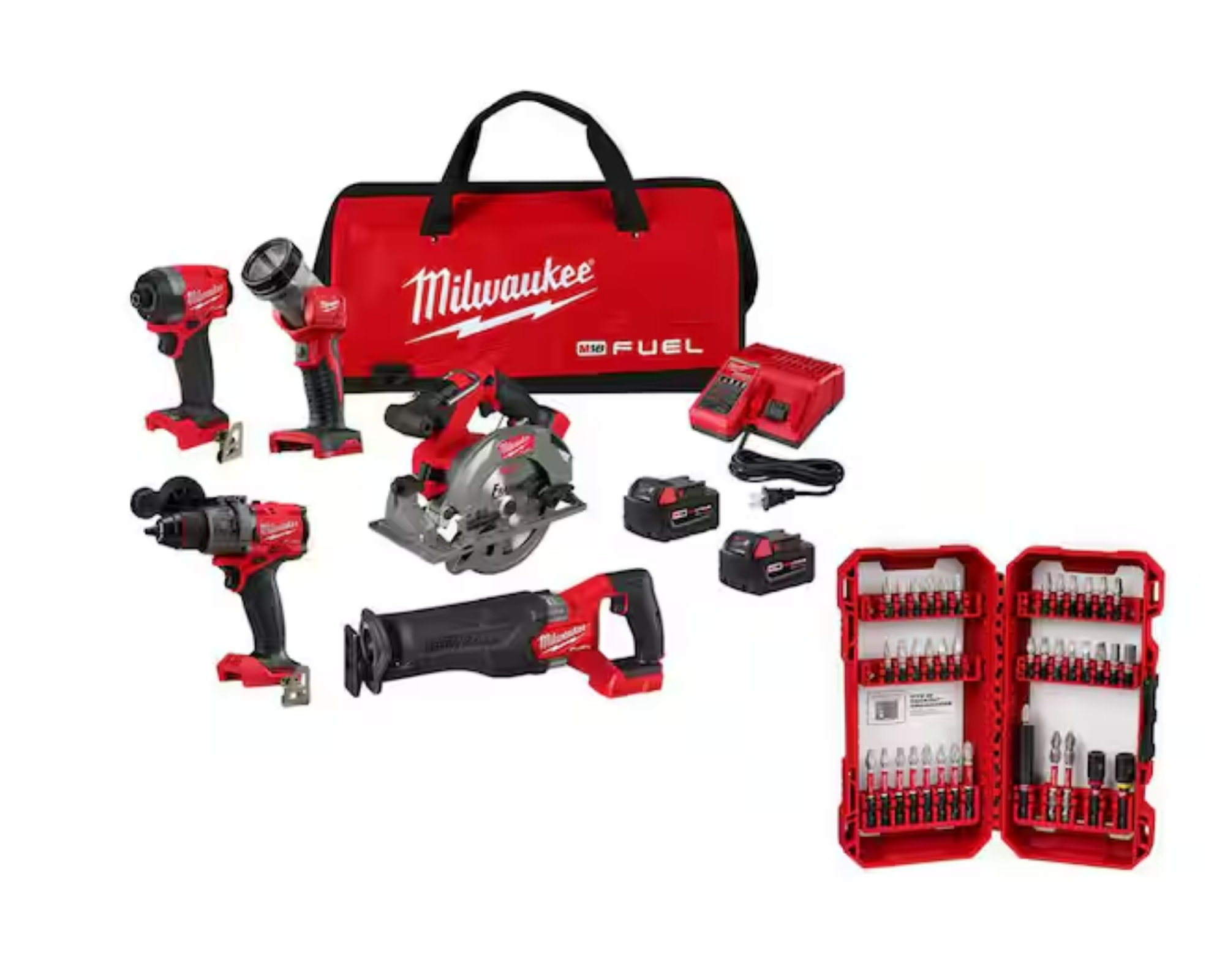 Milwaukee M18 cordless tool combo kit